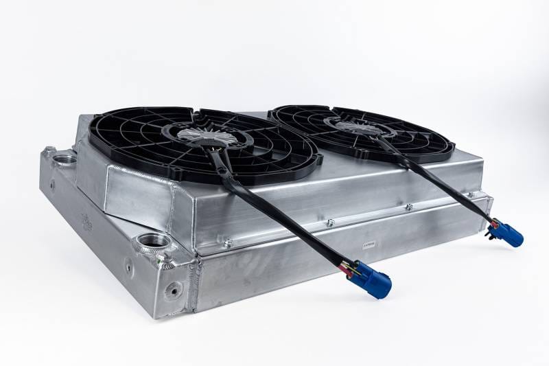 CSF 8374 CSF Motorsport Radiator with Shroud - 14in SPAL Brushless Fans - Harnesses thumbnail 10