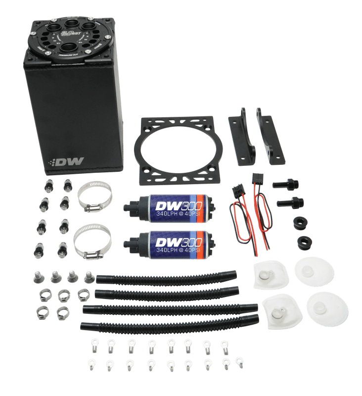 DeatschWerks 6-301-30ST DeatschWerks 3.0L Staged Surge Tank w/ DW300 Fuel Pumps thumbnail 3