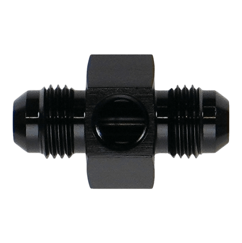 DeatschWerks 6-02-0770-B DeatschWerks 6AN Male Flare Gauge Adapter with 1/8in NPT Gauge Port thumbnail 2