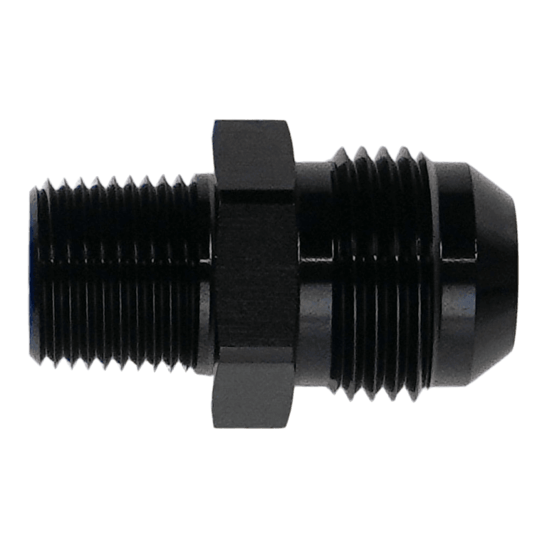 DeatschWerks 6-02-0909-B DeatschWerks 10AN Male Flare to 3/8in NPT Male Adapter thumbnail 2