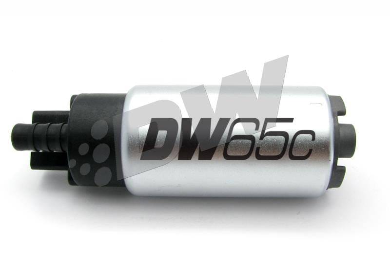DeatschWerks 9-651-1000 DeatschWerks 265 LPH DW65C Series Compact Fuel Pump w/o Mounting Clips (w/ Universal Install Kit)