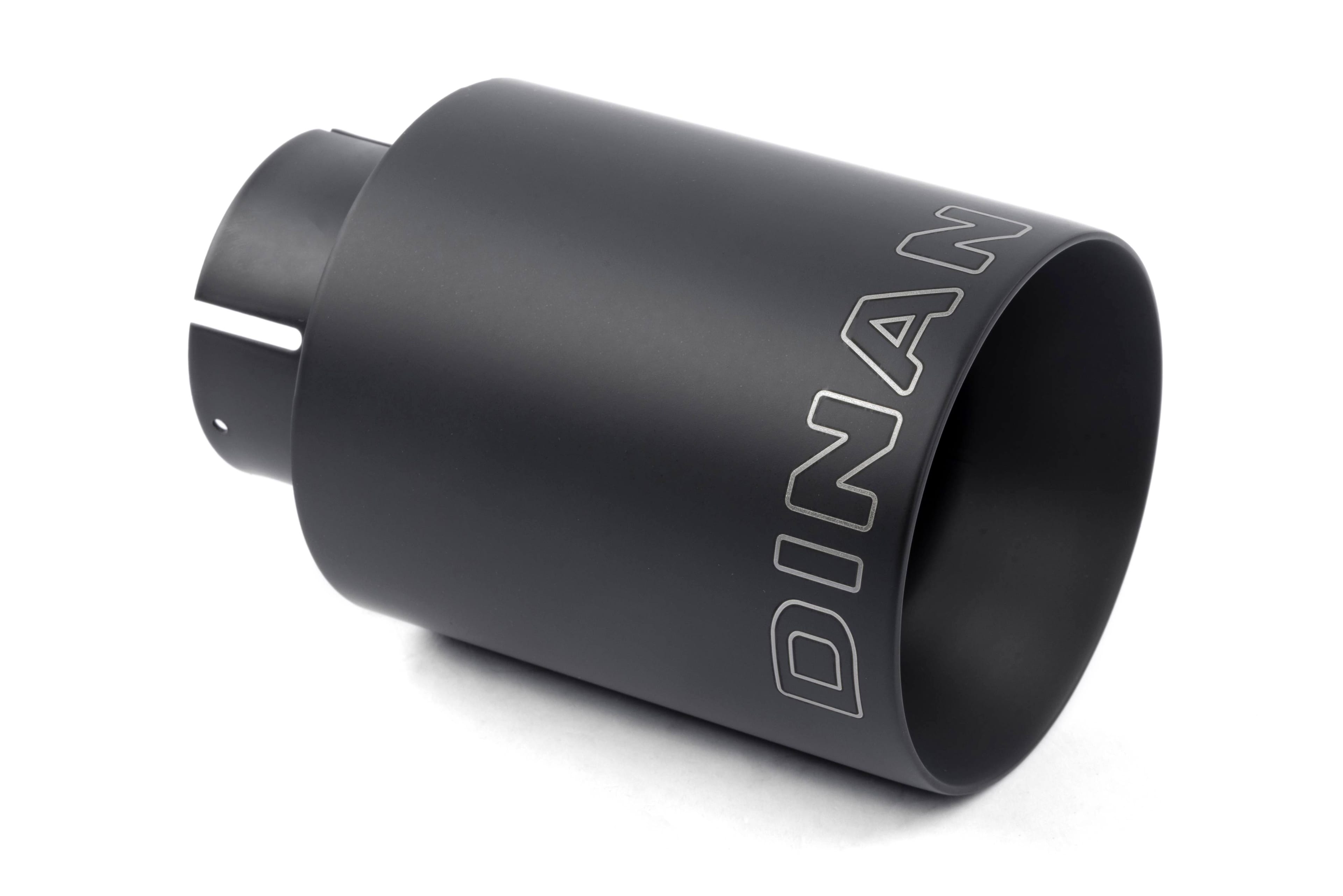 Dinan D663-0556-BOX Dinan Double-Walled 4" Clamp-On Exhaust Tip (Black Ceramic) thumbnail 2