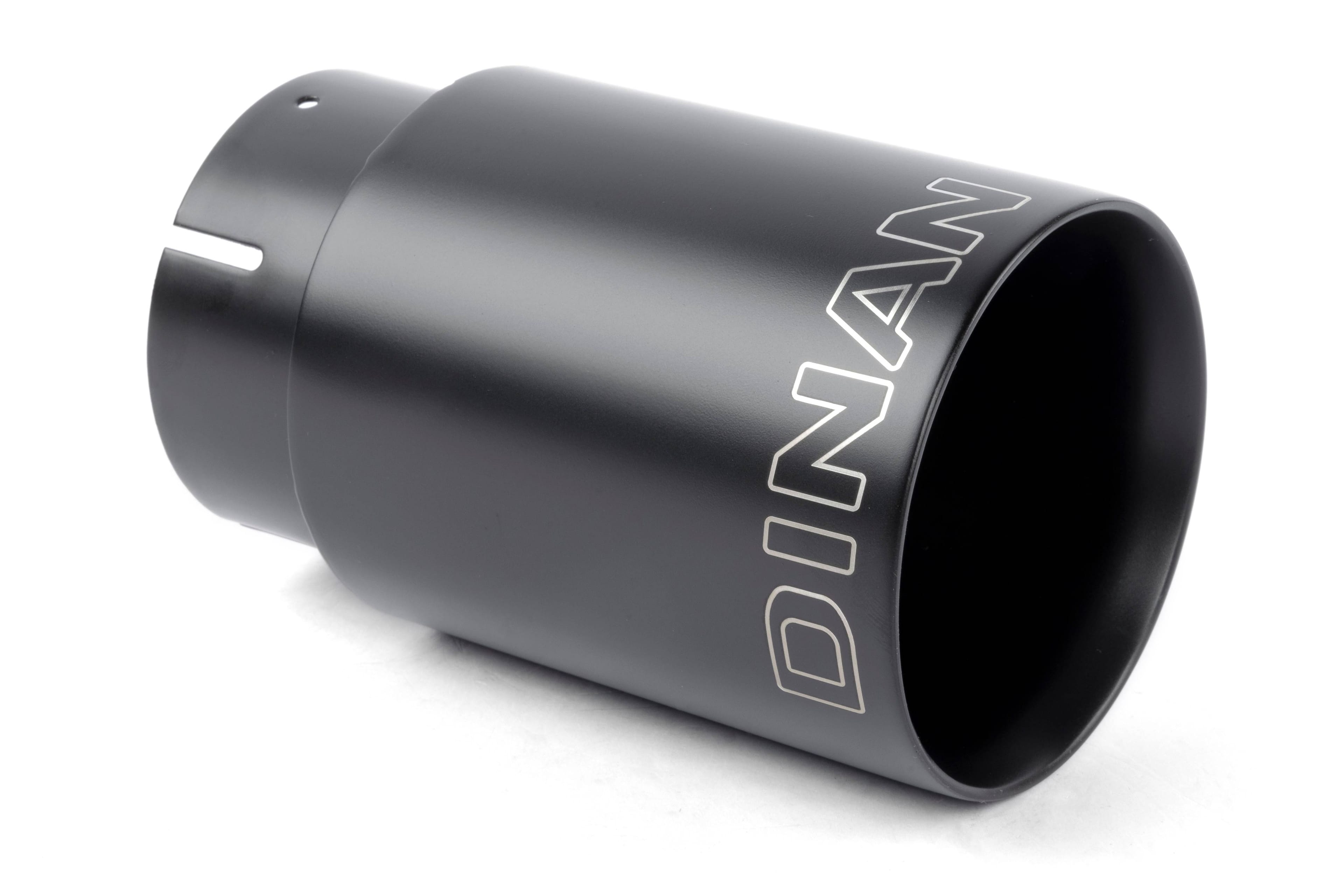Dinan D663-0574-BOX Dinan Double-Walled 4" Clamp-On Exhaust Tip (Black Ceramic) thumbnail 2
