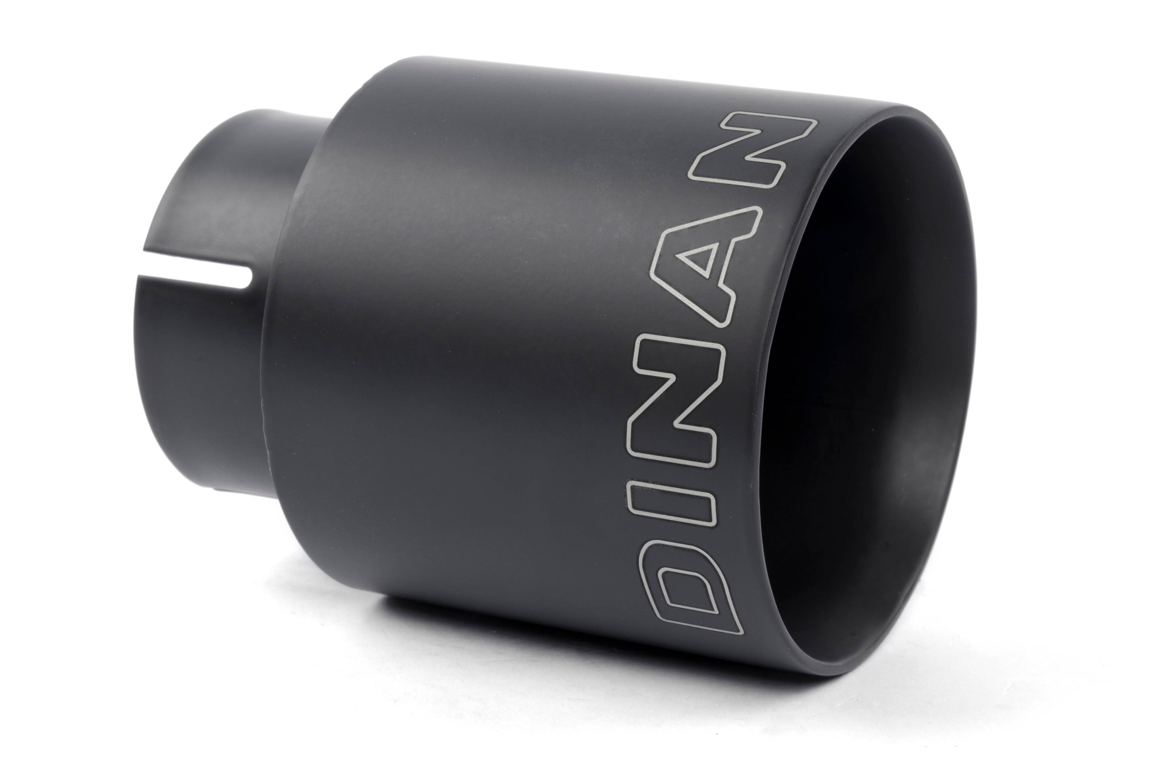 Dinan D663-0638-BOX Dinan Double-Walled 4" Clamp-On Exhaust Tip (Black Ceramic) thumbnail 2