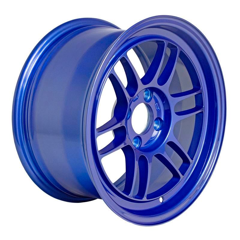Enkei 3795804928BL Enkei RPF1 15x8 4x100 28mm Offset 5 Hub Bore Victory Blue Wheel - 11.64Lbs (MOQ 40) thumbnail 4