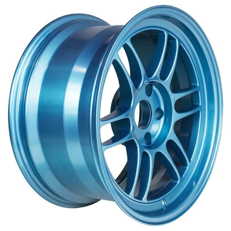 Enkei 3797906522EB Enkei RPF1 17x9 5x114.3 22mm Offset 73mm Bore Emerald Blue Wheel (MOQ 40) thumbnail 2