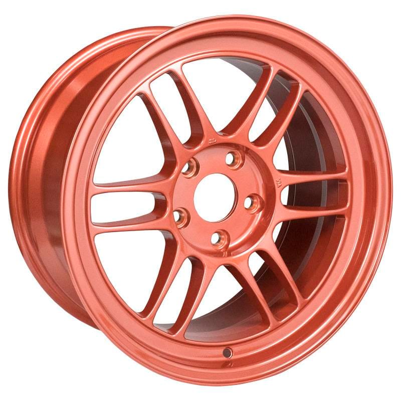 Enkei 3797906535OR Enkei RPF1 17x9 5x114.3 35mm Offset 73mm Bore Orange Wheel thumbnail 2