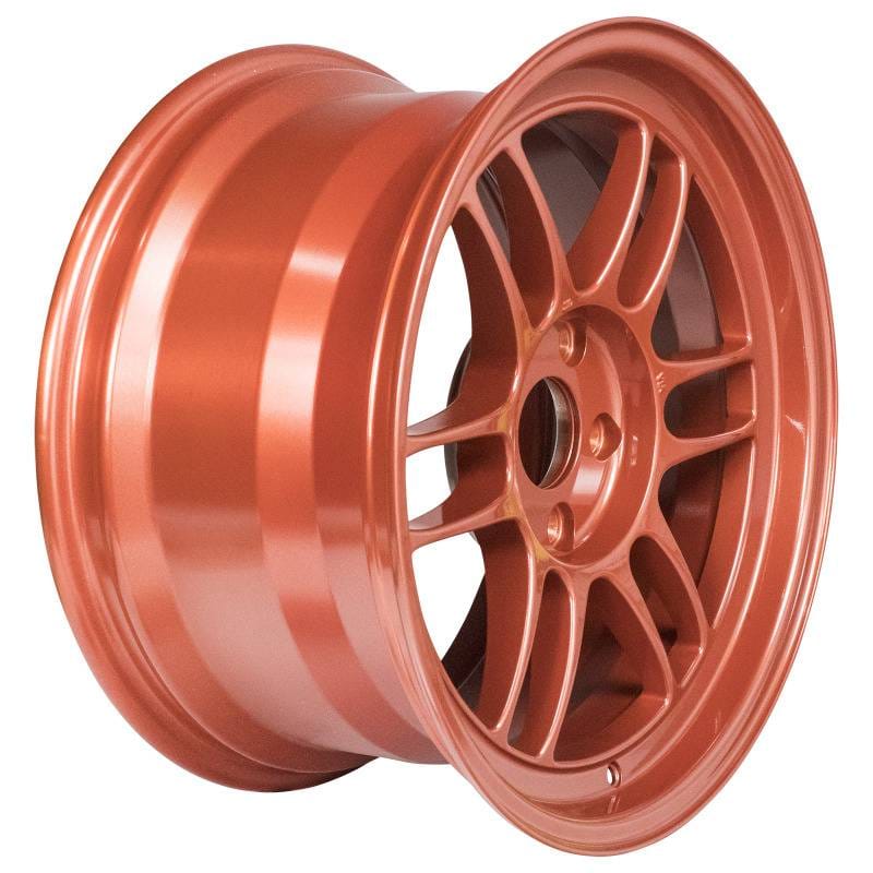 Enkei 3797906535OR Enkei RPF1 17x9 5x114.3 35mm Offset 73mm Bore Orange Wheel thumbnail 4