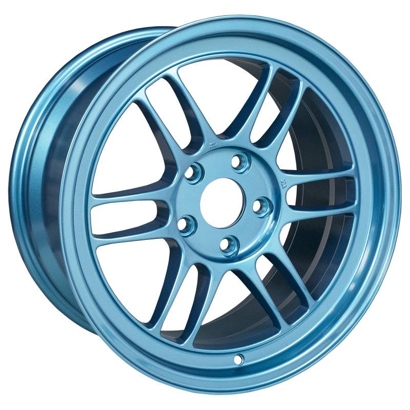 Enkei 3797906545EB Enkei RPF1 17x9 5x114.3 45mm Offset 73mm Bore Emerald Blue Wheel (MOQ 40) thumbnail 2