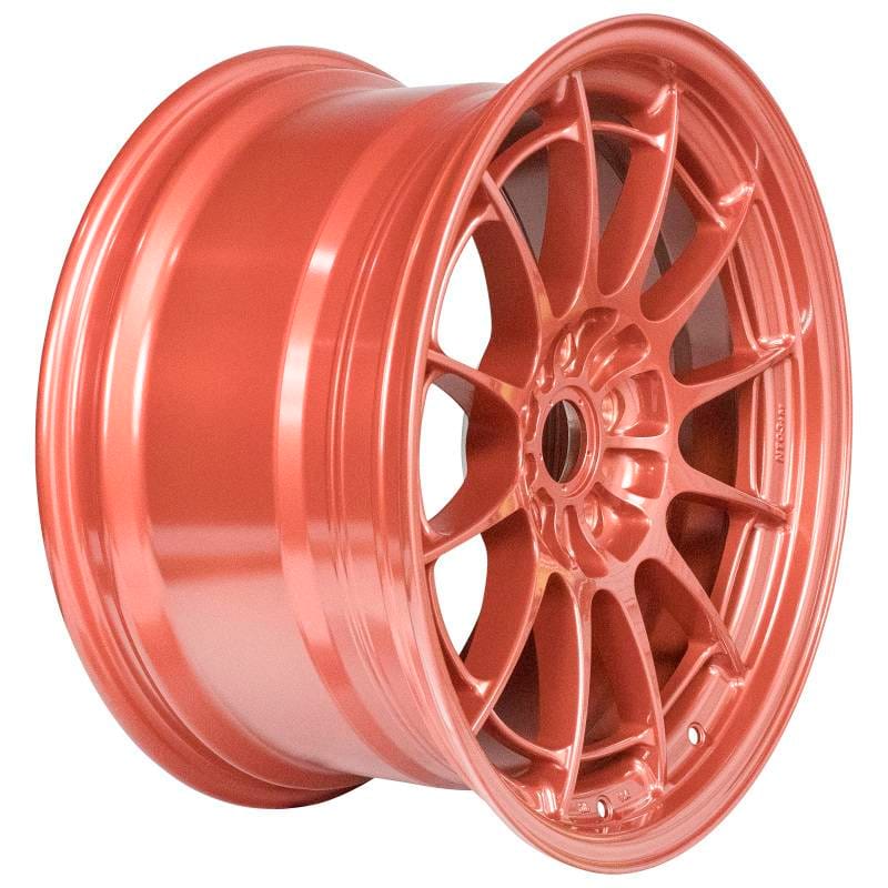 Enkei 3658956540OR Enkei NT03+M 18x9.5 5x114.3 40mm Offset 72.6mm Bore Orange Wheel thumbnail 2