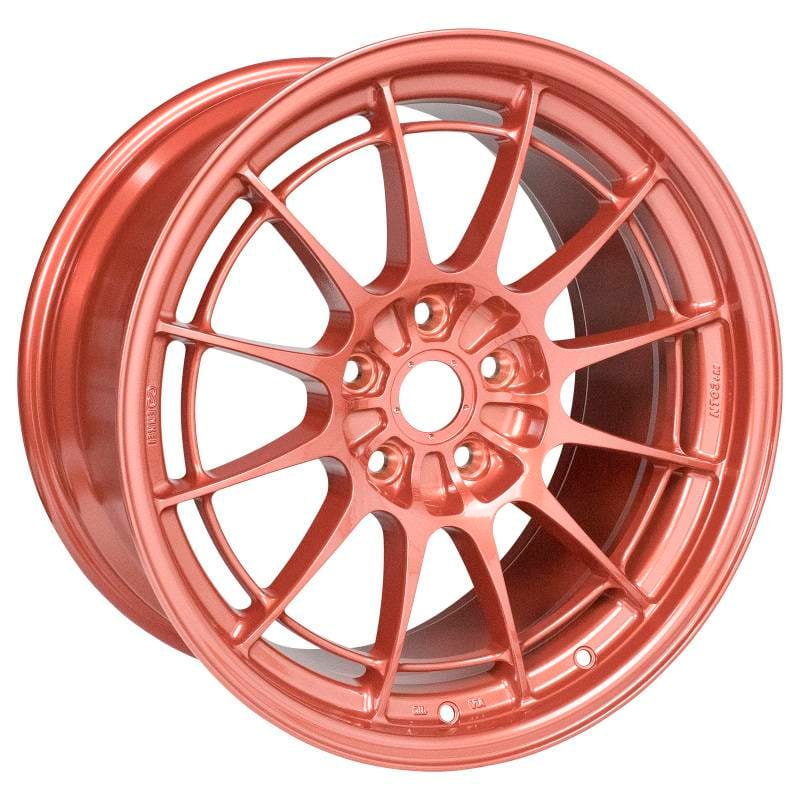 Enkei 3658956540OR Enkei NT03+M 18x9.5 5x114.3 40mm Offset 72.6mm Bore Orange Wheel thumbnail 3