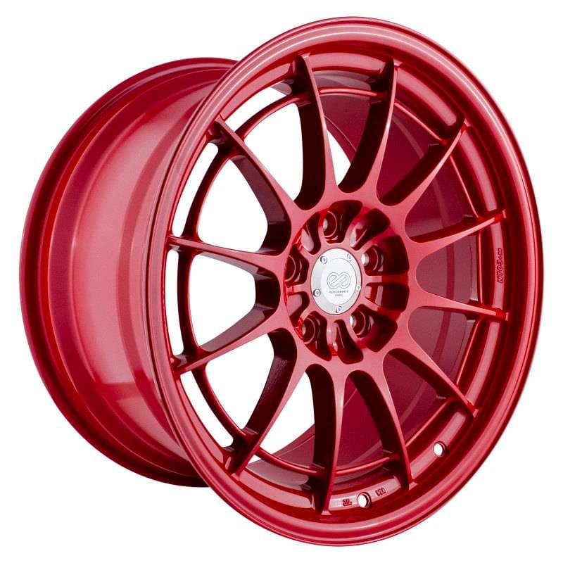 Enkei 3658958040RD Enkei NT03+M 18x9.5 5x100 40mm Offset Competition Red Wheel (MOQ 40)