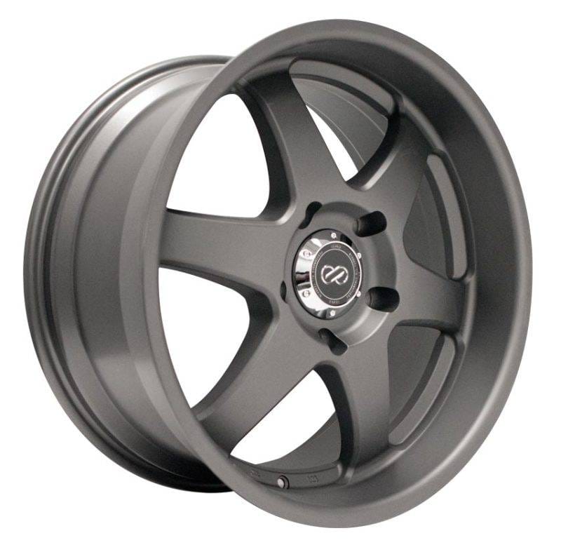 Enkei 470-780-8335GM Enkei ST6 17 x 8 35mm Offset 6x139.7 Bolt Pattern 78mm Bore Dia Matte Gunmetal Wheel
