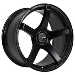 Enkei 476-790-6545BK Enkei Kojin 17x9 45mm Offset 5x114.3 Bolt Pattern 72.6mm Bore Dia Matte Black Wheel *MOQ of 40*