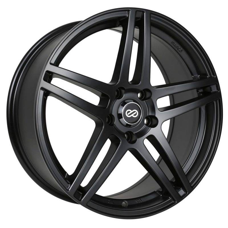 Enkei 479-775-6540BK Enkei RSF5 17x7.5 40mm Offset 5x114.3 Bolt Pattern 72.6mm Bore Dia Matte Black Wheel thumbnail 2