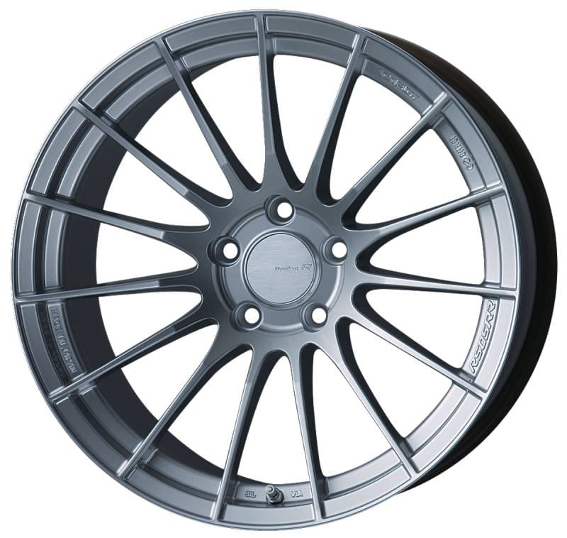 Enkei 484-885-4545SP Enkei RS05-RR 18x8.5 45mm ET 5x112 66.5 Bore Dia Sparkle Silver Wheel Spcl Order / No Cancel