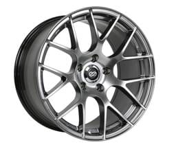 Enkei 467-895-6515HS Enkei Raijin 18x9.5 15mm Offset 5x114.3 Bolt Pattern 72.6 Bore Diameter Hyper Silver Wheel