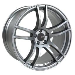 Enkei 491-885-6525GR Enkei TX5 18x8.5 5x114.3 25mm Offset 72.6mm Bore Platinum Grey