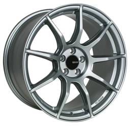 Enkei 492-780-6535GR Enkei TS9 17x8 5x114.3 Bolt Pattern 35mm Offset 72.6mm Bore - Platinum Grey Wheel (SPECIAL ORDER)