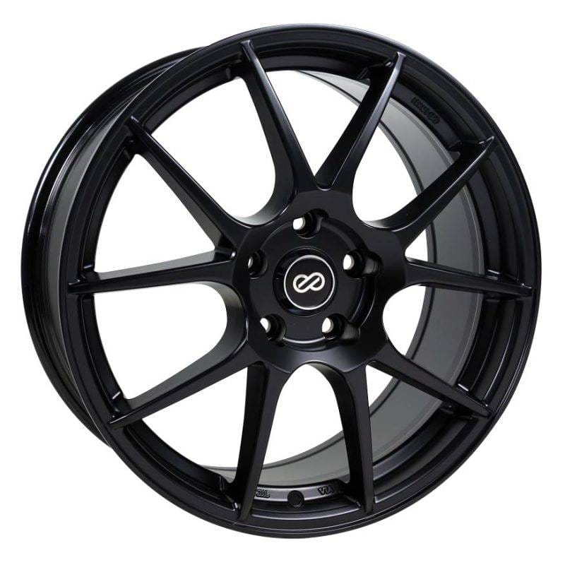 Enkei 494-565-4938BK Enkei YS5 15in x 6.5in / 4 x 100mm Single Bolt Pattern / Offset +38mm / 72.6mm Bore - Black