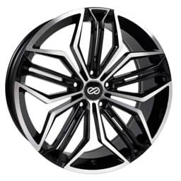 Enkei 495-880-6540BKM Enkei CUV 18x8 5x114.3 40mm Offset 72.6mm Bore Black Machined