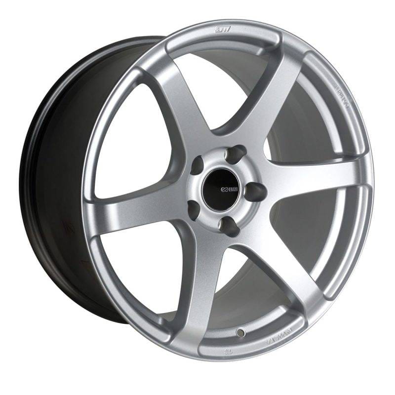 Enkei 485-780-6535SP Enkei T6S 17x8 35mm Offset 5x114.3 Bolt Pattern 72.6 Bore Matte Silver Wheel thumbnail 2
