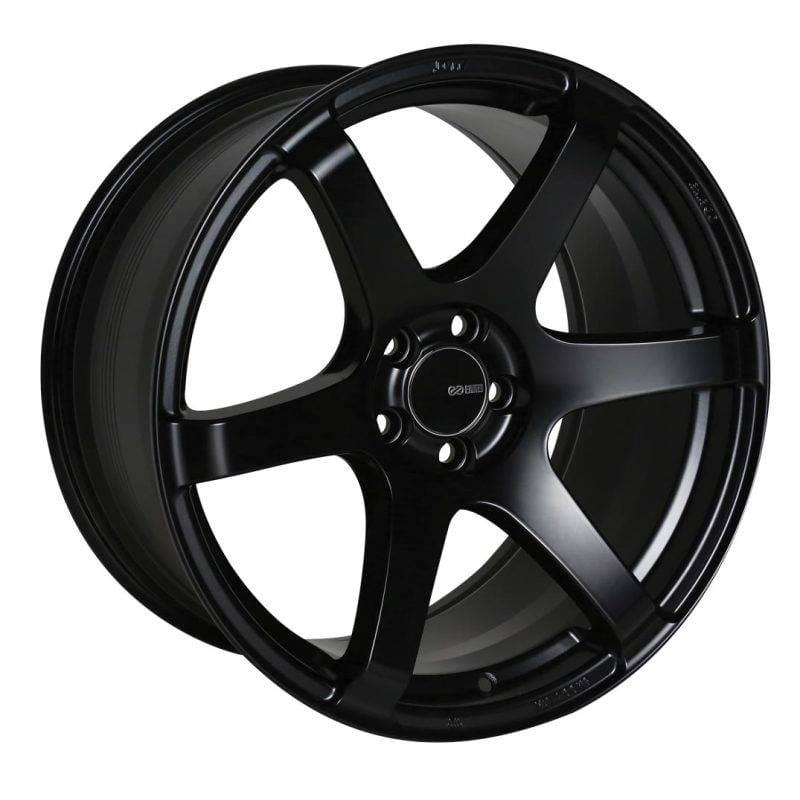 Enkei 485-880-4435BK Enkei T6S 18x8 35mm Offset 5x112 Bolt Pattern 72.6 Bore Matte Black Wheel thumbnail 2