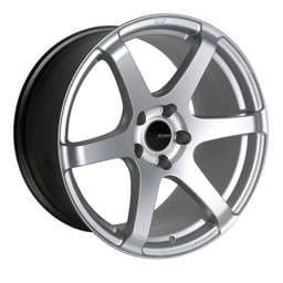 Enkei 485-880-6545SP Enkei T6S 18x8 45mm Offset 5x114.3 Bolt Pattern 72.6 Bore Matte Silver Wheel