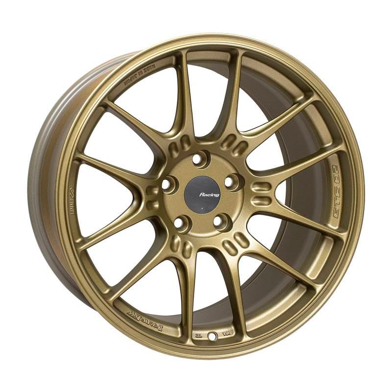 Enkei 534-810-4432GG Enkei GTC02 18x10 5x112 32mm Offset 66.5mm Bore Titanium Gold Wheel thumbnail 2