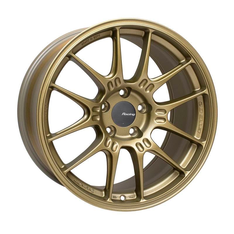 Enkei 534-890-4425GG Enkei GTC02 18x9 5x112 25mm Offset 66.5mm Bore Titanium Gold Wheel MOQ 40 thumbnail 2