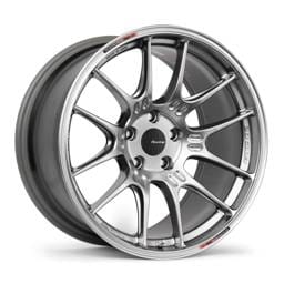 Enkei 534-995-4440HS Enkei GTC02 19x9.5 5x112 40mm Offset 66.5mm Bore Hyper Silver Wheel