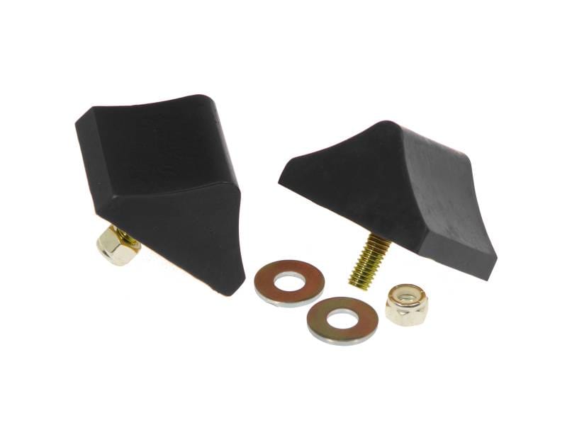 Prothane 19-1312-BL Prothane Universal Bump Stop 1 1/2X2X1 3/4 Wedge - Black thumbnail 2