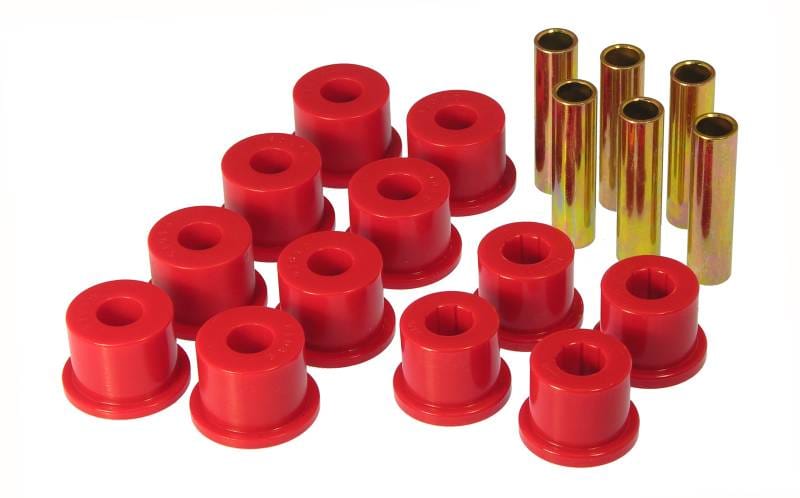 Prothane 7-1054 Prothane GM Rear Spring & Shackle Bushings (w/ 1.5in OD Frame Shackle Bush) - Red thumbnail 2