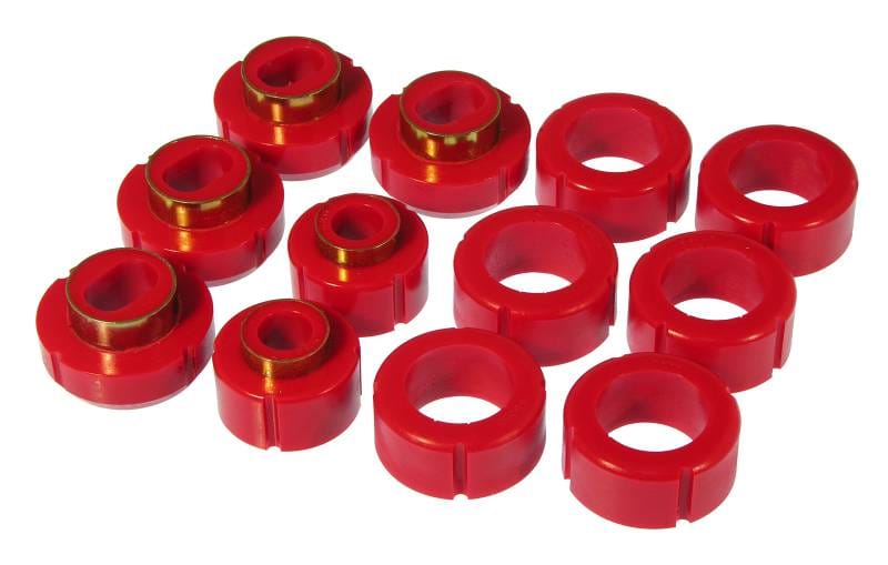 Prothane 7-115 Prothane 82-04 GM 2/4wd S-Series Std Cab Body Mount - Red thumbnail 2