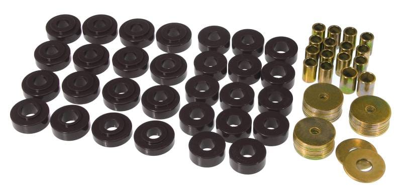 Prothane 7-122-BL Prothane 65-67 GM Convertible Body Mount Kit - Black thumbnail 2