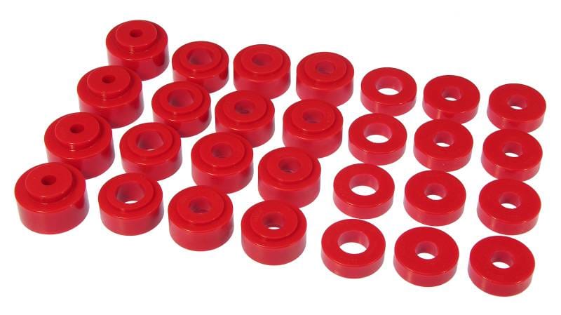 Prothane 7-123 Prothane 68-72 GM Mid-Size Hardtop Body Mount - Red thumbnail 2