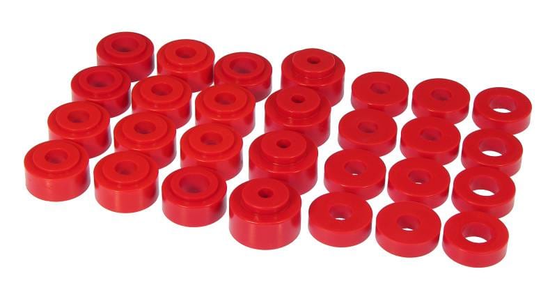 Prothane 7-124 Prothane 68-72 GM Mid-Size Convert Body Mount - Red thumbnail 2