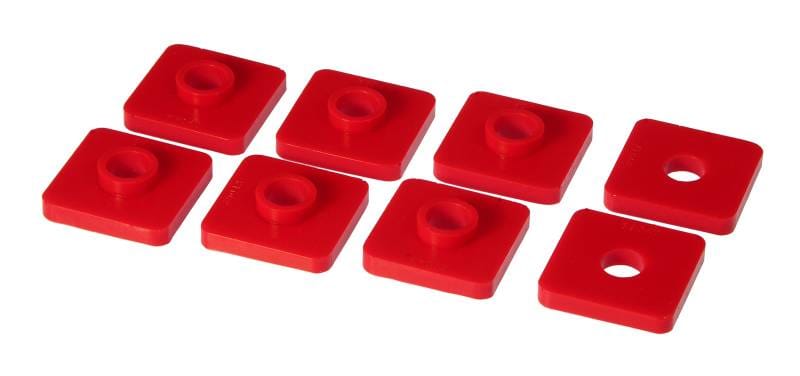 Prothane 26-49021 Prothane 74.5-80 MG MGB Front Crossmember Mounts - Red thumbnail 2