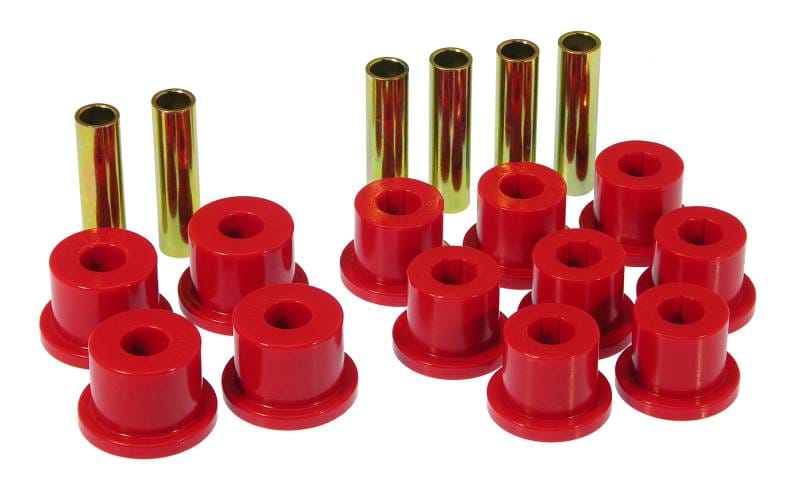 Prothane 7-1003 Prothane 73-87 GM Rear Spring & Shackle Bushings (w/ 1.5in Bushings) - Red thumbnail 2