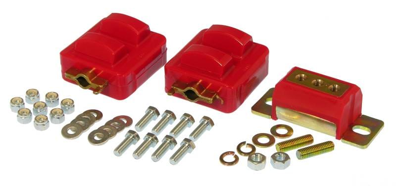 Prothane 7-1908 Prothane GM Motor & Trans Mount Kit - Red