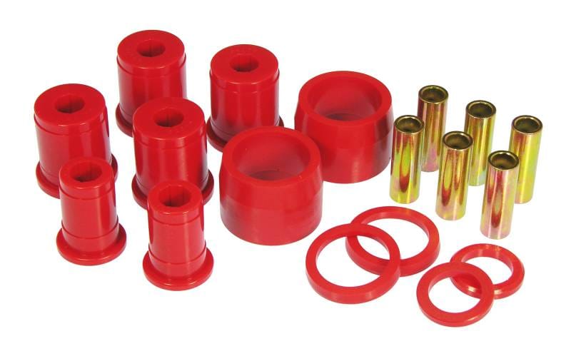 Prothane 7-309 Prothane 65-70 GM Full Size Rear Upper/Lower Control Arm Bushings - Red