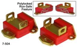 Prothane 7-504 Prothane GM Motor Mounts - Type A Short - Red
