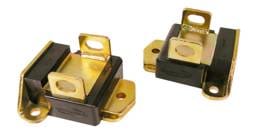 Prothane 7-504-BL Prothane GM Motor Mounts - Type A Short - Black