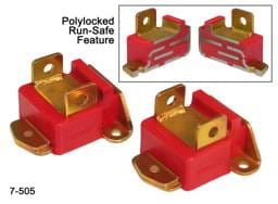 Prothane 7-505 Prothane GM Motor Mounts - Type B Tall - Red