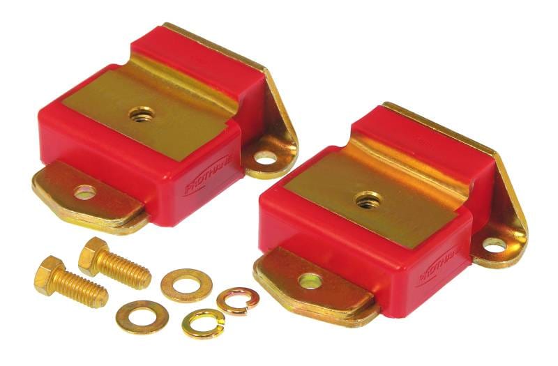 Prothane 7-509 Prothane 63-72 GM Truck Motor Mounts - Red