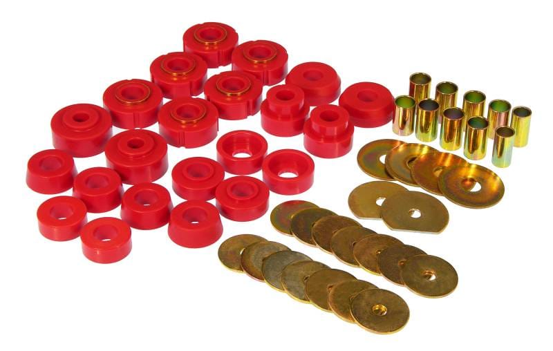 Prothane 7-134 Prothane 65-70 GM Various 2dr Hardtop Body Mount - Red thumbnail 2