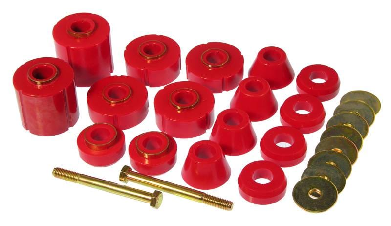 Prothane 7-135 Prothane 75-79 GM 1/2 / 3/4 / 1T 2/4wd Body Mount - Red