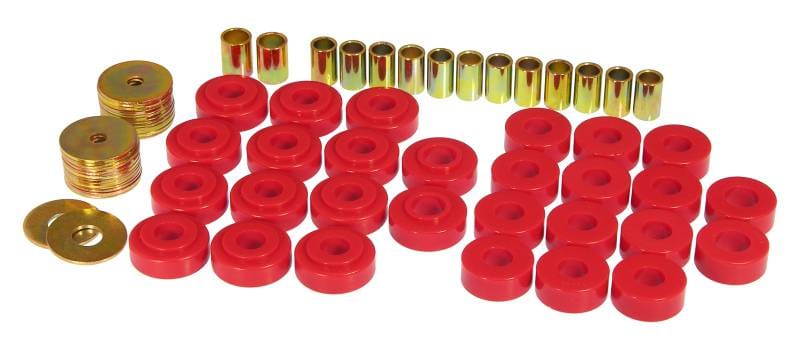 Prothane 7-137 Prothane 64 GM Hardtop/Conv Body Mount - Red