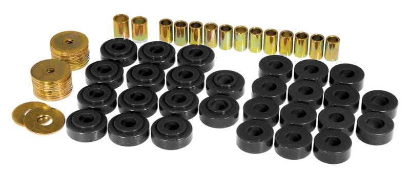 Prothane 7-137-BL Prothane 64 GM Hardtop/Conv Body Mount - Black