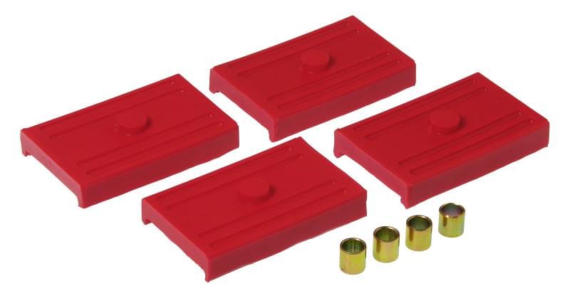 Prothane 7-1708 Prothane 68-69 GM F-Body Upper/Lower Spring Pad (Multi) - Red thumbnail 2